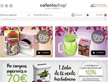 Tablet Screenshot of cafentoshop.com